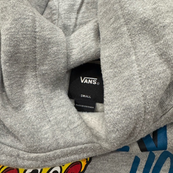 Vans Gray Hoodie Men’s small - Picture 2 of 3